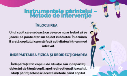 Instrumentele părintelui – Metode de intervenție