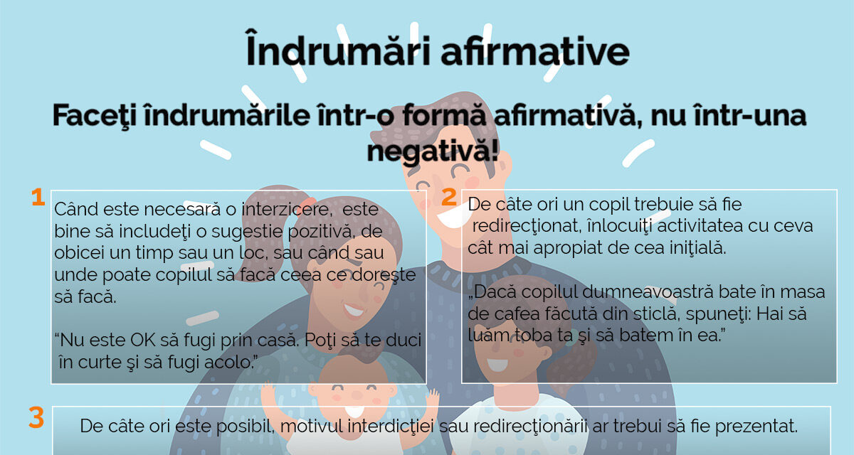 Îndrumări afirmative