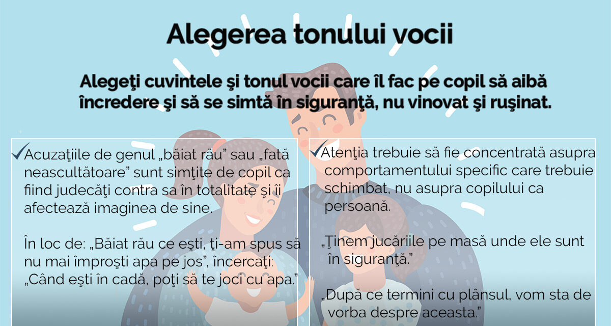 Alegerea tonului vocii