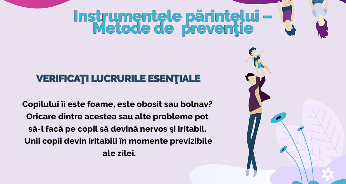 Instrumentele părintelui – Metode de prevenție