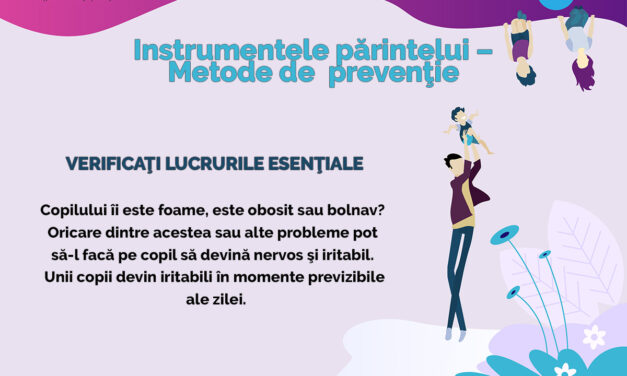 Instrumentele părintelui – Metode de prevenție