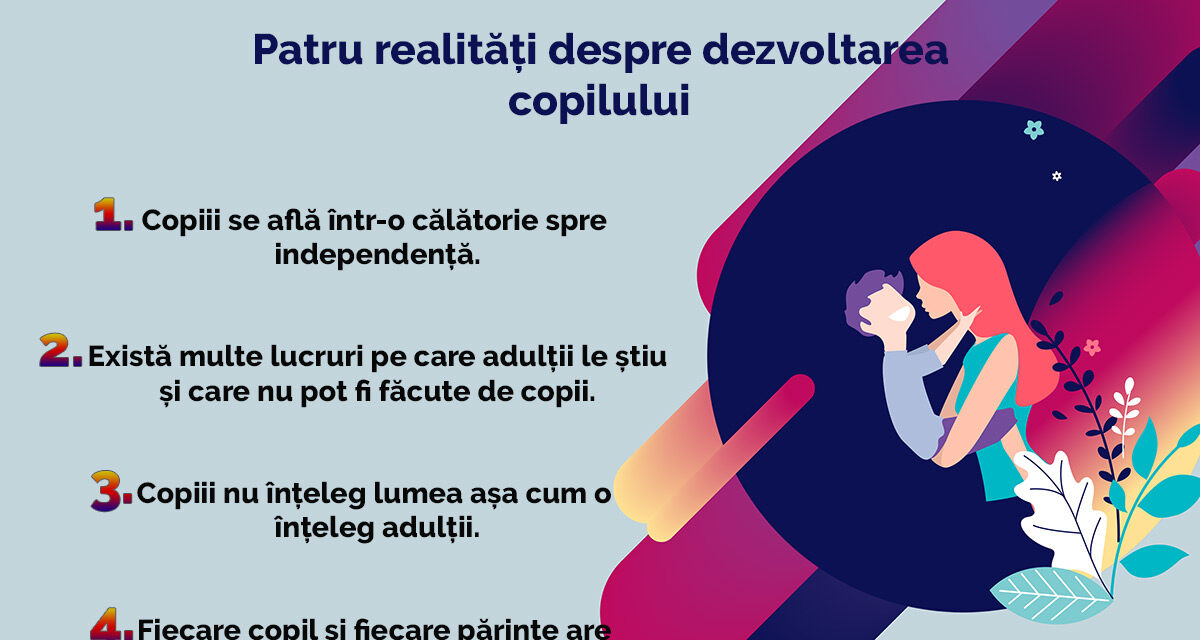 Patru realități despre dezvoltarea copilului